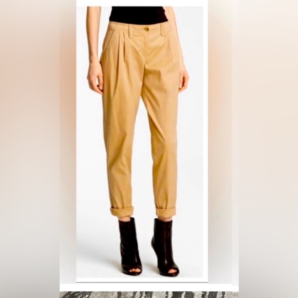 Burberry Brit Wolstonbury Pleated Trousers Women’s Size 12
